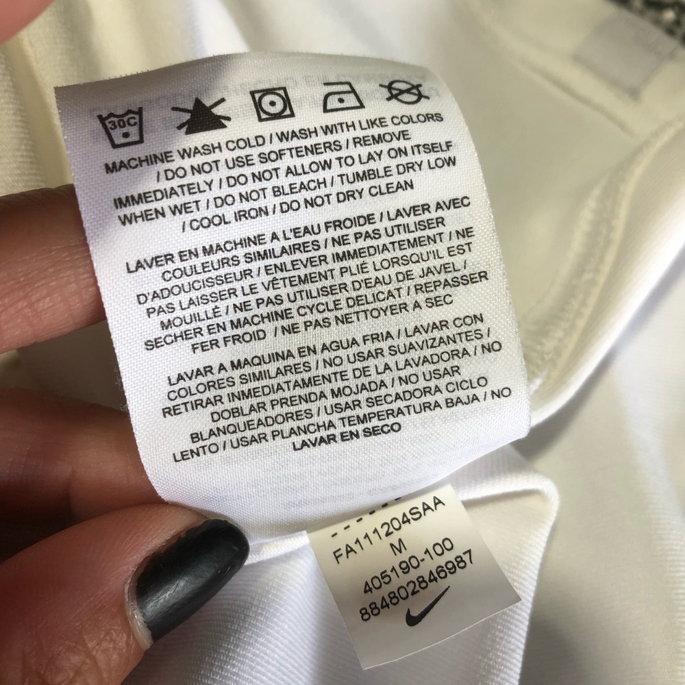 Nike ✦ Dri-Fit White Tennis Dress (M) - Picture 6 of 8